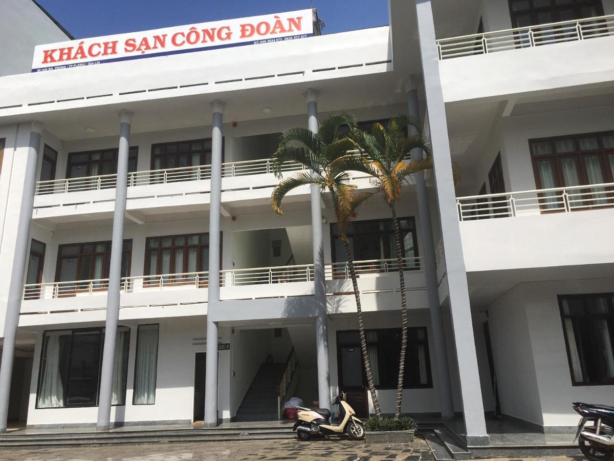 Cong Doan Gia Lai Hotel Pleiku Exteriör bild