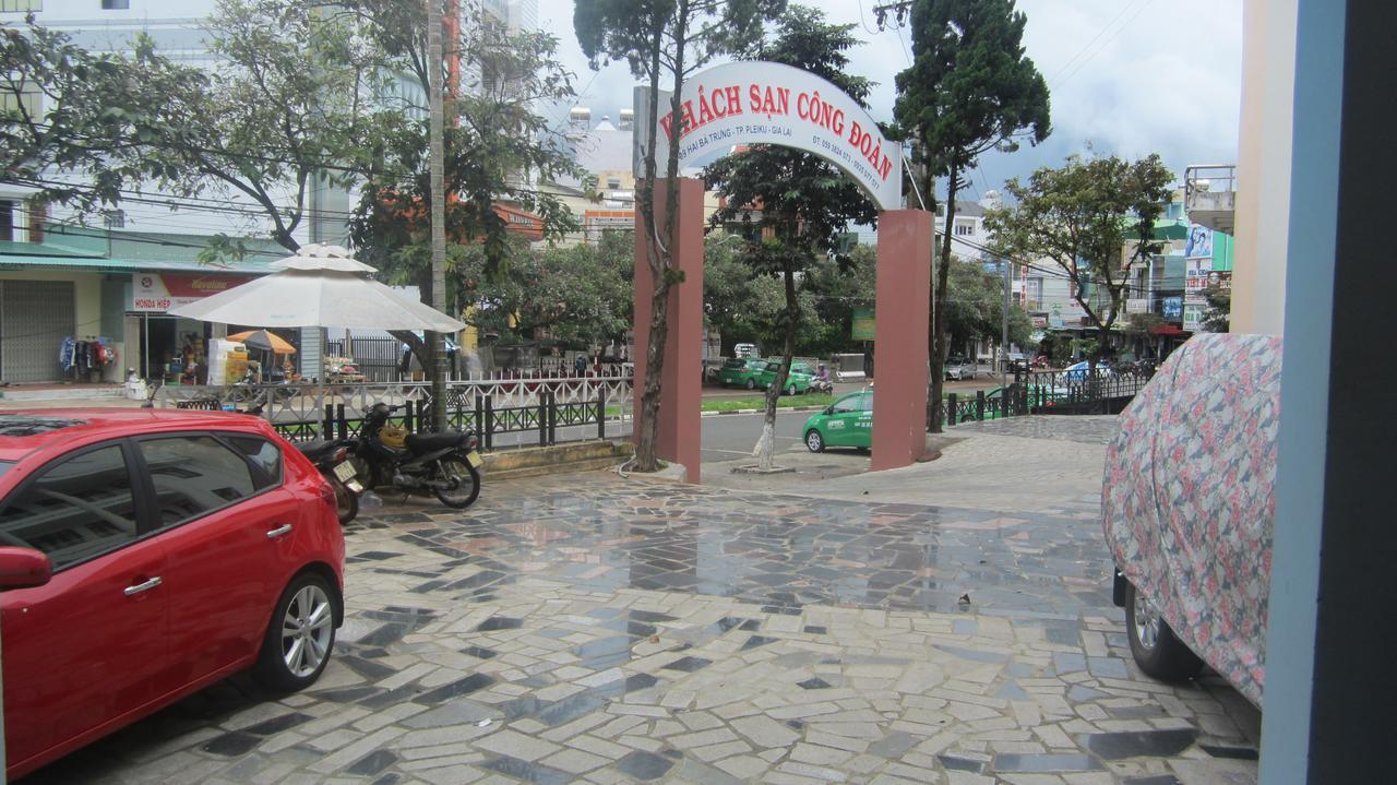 Cong Doan Gia Lai Hotel Pleiku Exteriör bild