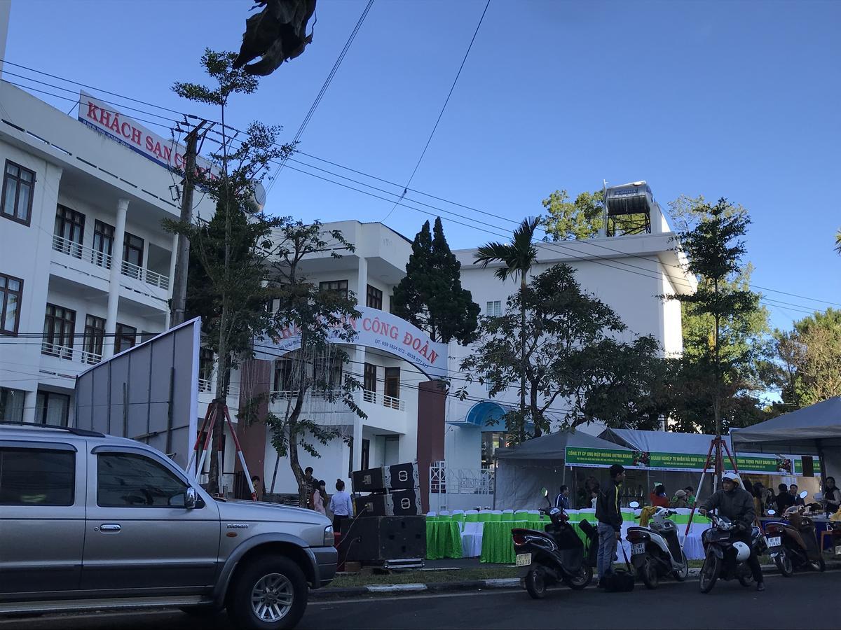 Cong Doan Gia Lai Hotel Pleiku Exteriör bild